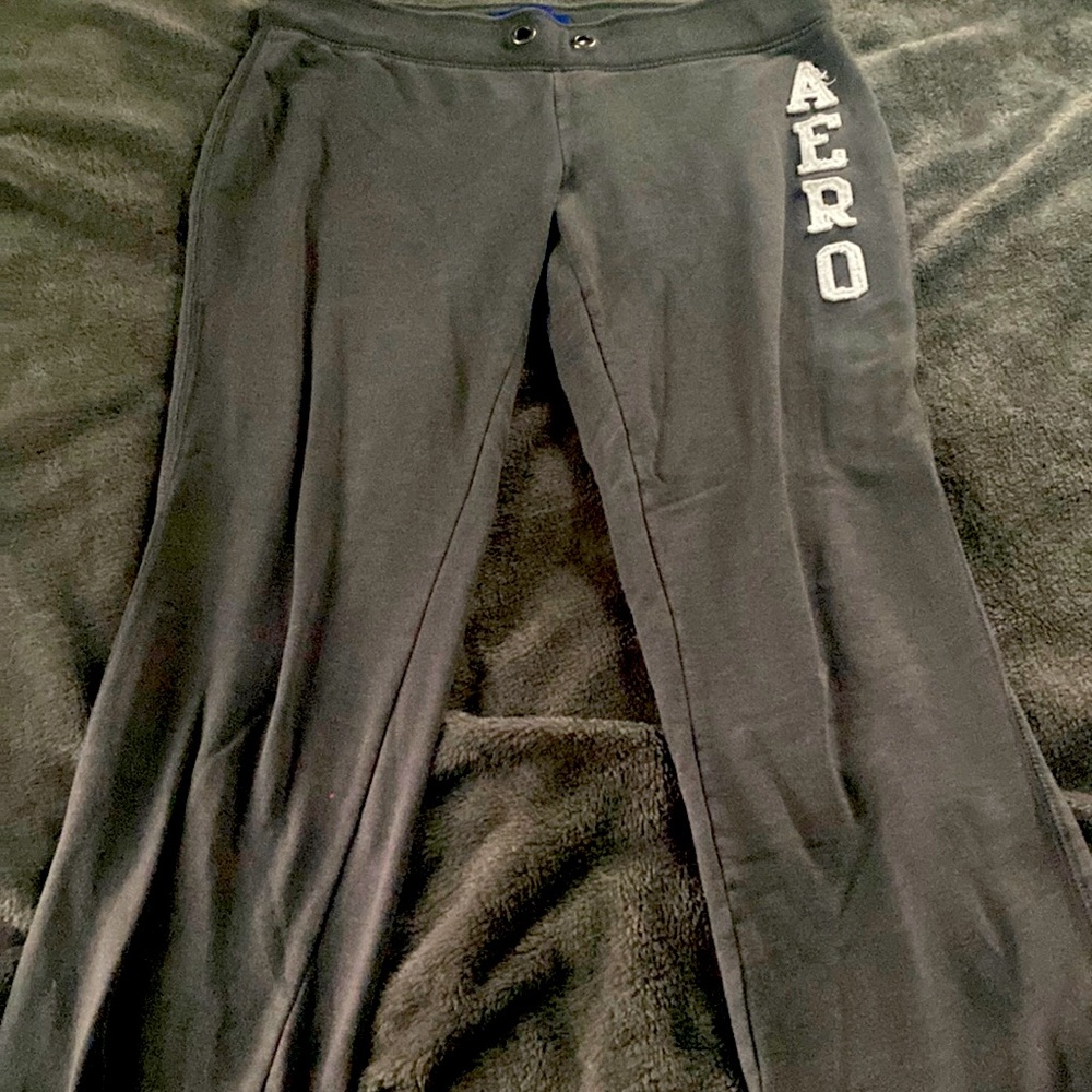 Dark gray aero sweatpants